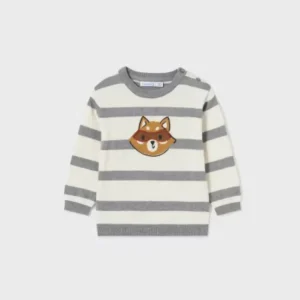 Jersey rayas intarsia bebé 2327 Tormenta vig