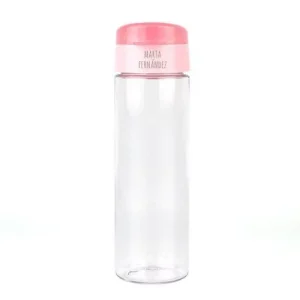 Botella Personalizada 600 ml Rosa, menta o azul
